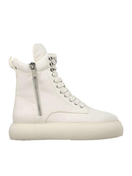 Aken Women's Ankle Boots White