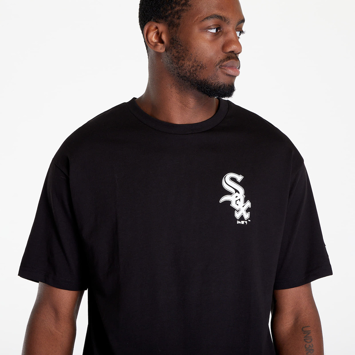 Camiseta oficial New Era Chicago White Sox MLB Drip Logo Negro B9206_518