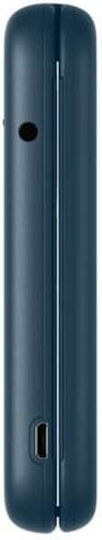 Nokia 2660 Flip Dual SIM Κινητό με Κουμπιά (Ελληνικό Μενού) Μπλε