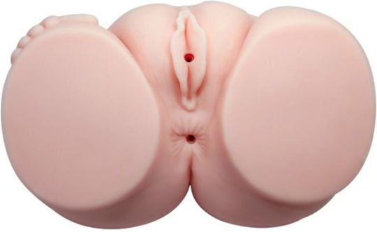 Crazy Bull Realistic Anus Vagina Vibration Мастурбатор Задник / Вагина BM-009039Z-1 1бр
