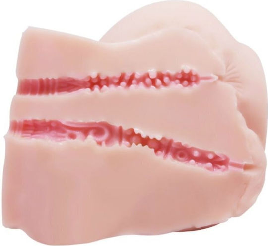 Crazy Bull Realistic Anus Vagina Vibration Мастурбатор Задник / Вагина BM-009039Z-1 1бр
