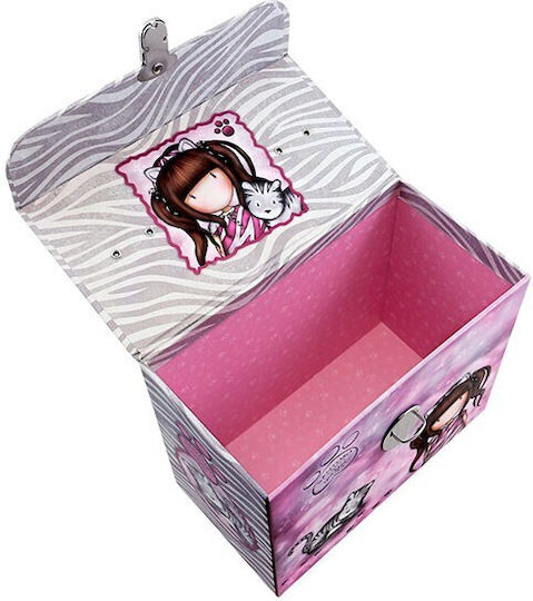 Santoro Kinder Aufbewahrungsbox Ruby Wild Rosa 16x13.4x9cm 1Stück