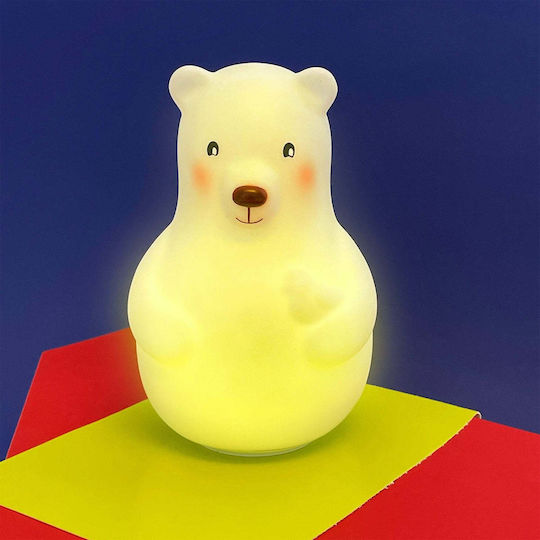 Pabobo Nachtlichter Für Das Kinderzimmer LED Bär Usb Weiß Warm Mit Sensor