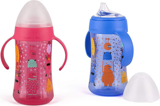 Suavinex Spout For Children's Cup Transparent Non Split Silicone For 4+ Months