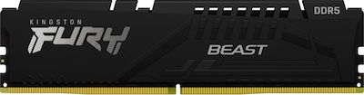 Kingston Fury Beast 16GB DDR5 RAM cu Viteză 5600 pentru Desktop