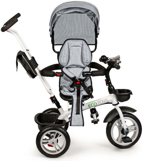 Ecotoys JM-322 Μετατρεπόμενο με Χειρολαβή Γονέα για 12 Μηνών Γκρι