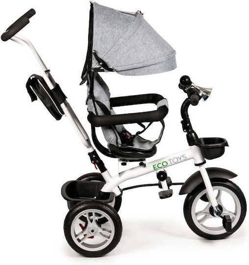 Ecotoys JM-322 Μετατρεπόμενο με Χειρολαβή Γονέα για 12 Μηνών Γκρι