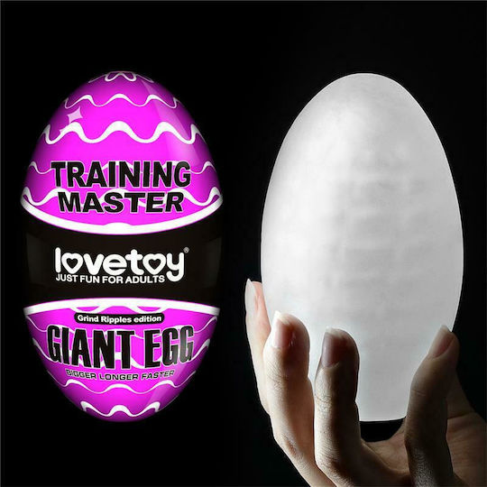 Lovetoy Giant Egg Grind Ripples Edition Мастурбатор LV350002 Purple 1бр