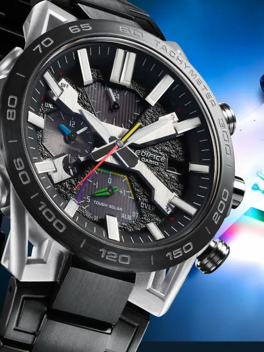 Casio Edifice Ρολόι Solar με Καουτσούκ Λουράκι Casio Edifice Ρολόι Solar με Καουτσούκ Λουράκι