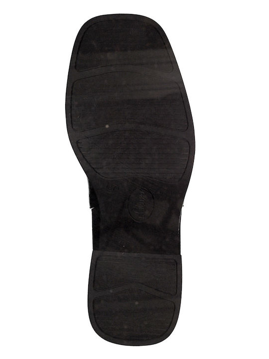 Damen Chelsea Stiefeletten mit hohem Absatz Schwarz
