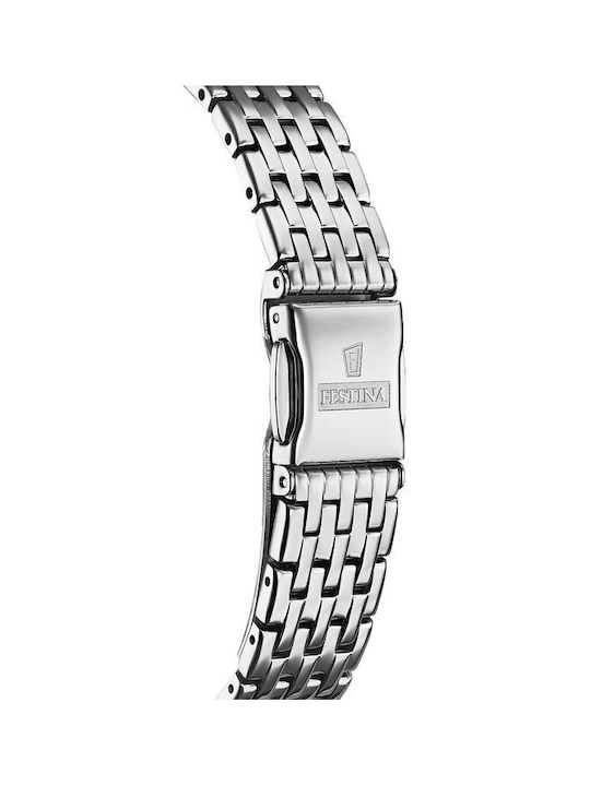 Festina Watch with Silver Metal Bracelet