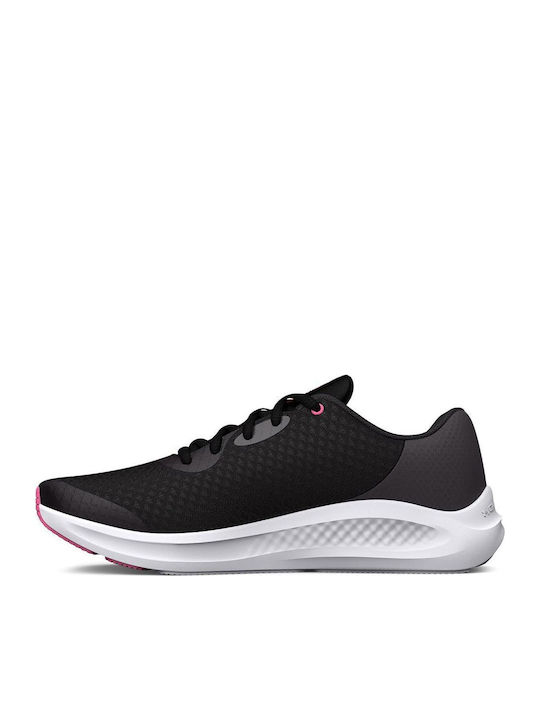 Pursuit 3 Gs Kids Sports Shoes Running with Laces Black