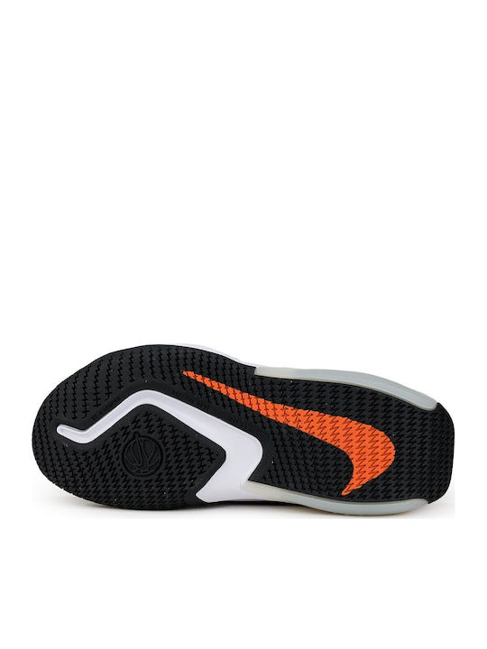 Air Zoom Kinder Sportschuhe Basketball mit Schnürsenkeln Schwarz