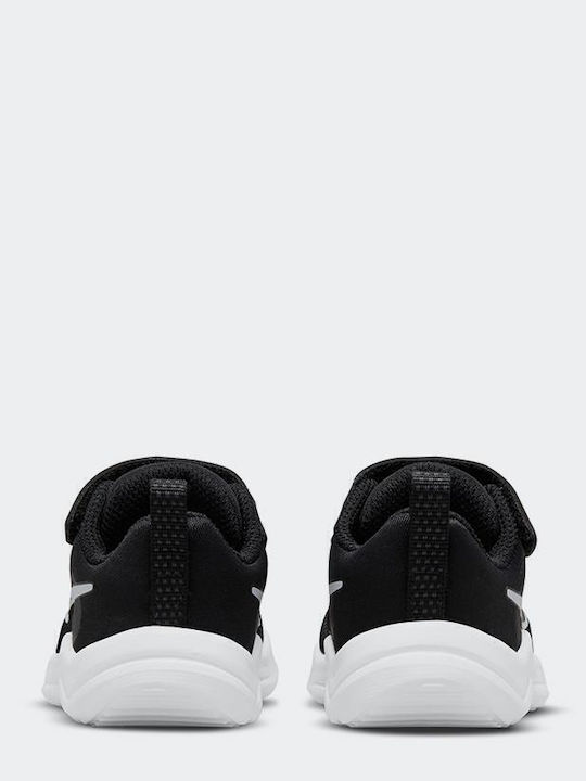 Downshifter Downshifter 12 Kids Sports Shoes Running with Hoop & Loop Closure Black / Dark Smoke Grey / White