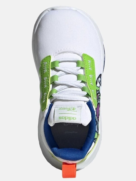 Racer TR21 Buzz Αθλητικά Παιδικά Παπούτσια Running με Κορδόνια Cloud White / Semi Solar Green