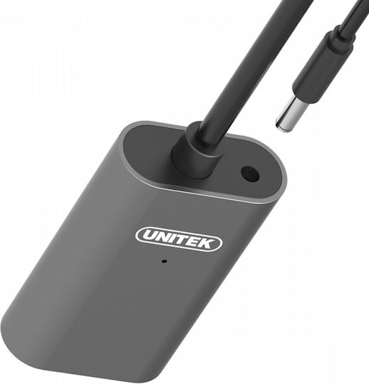 Unitek USB 3.1 Cable USB-C male - USB-C female Μαύρο 5m U305A