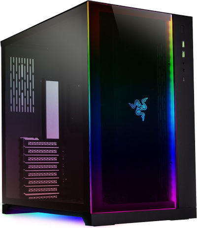 Vengeance F1 Razer Edition Gaming Desktop PC (Ryzen 7-5800X/32GB DDR4/480GB SSD + 1TB HDD/GeForce RTX 3080/No OS)