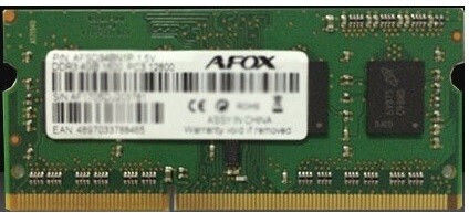 Afox 16GB DDR4 RAM mit Geschwindigkeit 2400 für Laptop