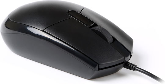 Powertech PT-964 Ενσύρματο Ποντίκι Μαύρο