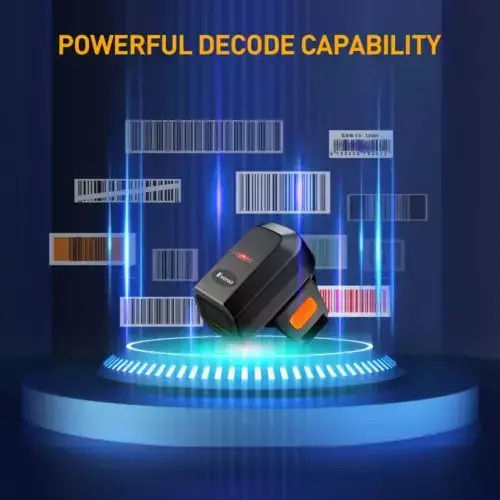 Eyoyo Eyoyo Mini 1D Ring Scanner Ασύρματο με Δυνατότητα Ανάγνωσης 1D Barcodes