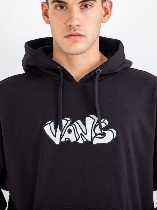 Sweatshirt mit Kapuze Schwarz