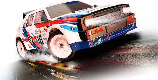 Amewi LR16 Rallye RC Car Drift 4WD White