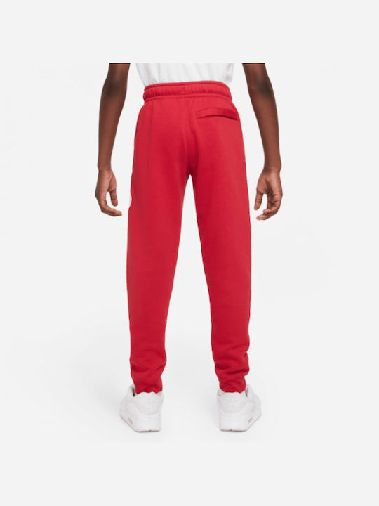 Nike Copilăresc Pantalon de Trening Roșu 1buc