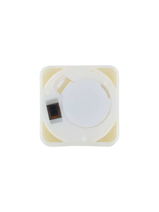 GloboStar Διακοσμητικό Φωτιστικό Candle LED Θερμό Λευκό 2700K Κερί 12τμχ