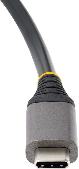 StarTech Hub 4 Θυρών USB 3.2 με σύνδεση USB-C Γκρι