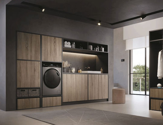 Haier Пералня 8кг 1400 Оборота Сив HW80-B14959S8U1