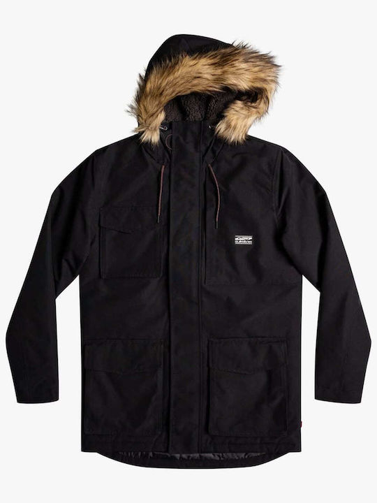 Ferris Winter Jacke Hardshell Wasserdicht und Winddicht Schwarz