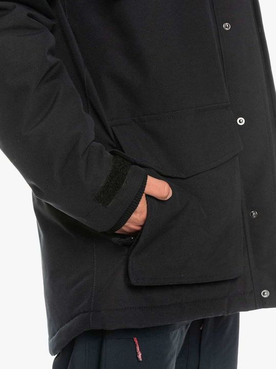 Ferris Winter Jacke Hardshell Wasserdicht und Winddicht Schwarz