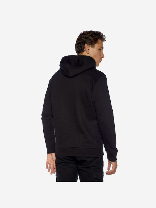 Camaro Men's Sweatshirt with Hood and Pockets Black