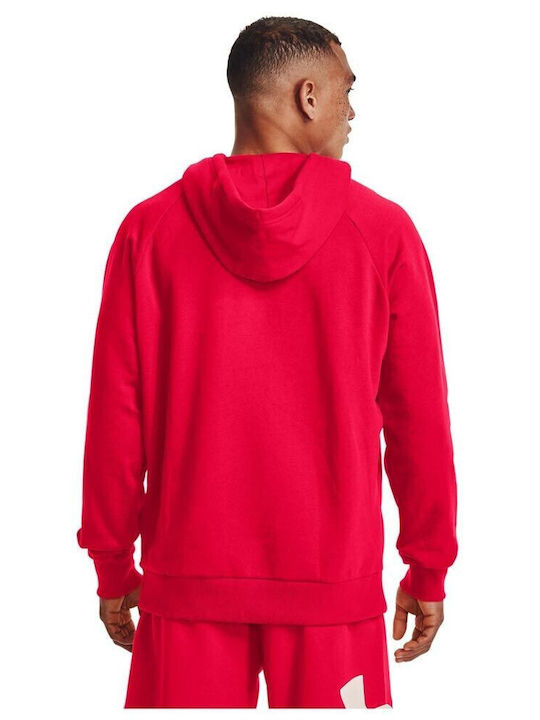 Under Armour Rival Red with Hood