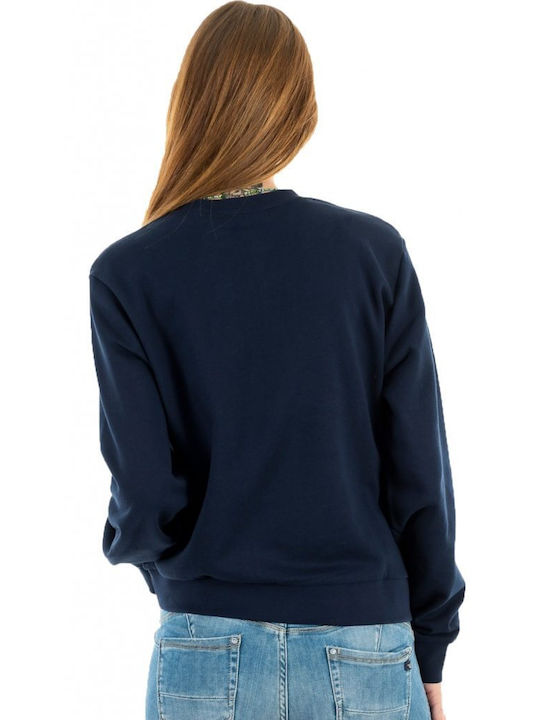 Lacoste Women's Long Sweatshirt Navy Blue