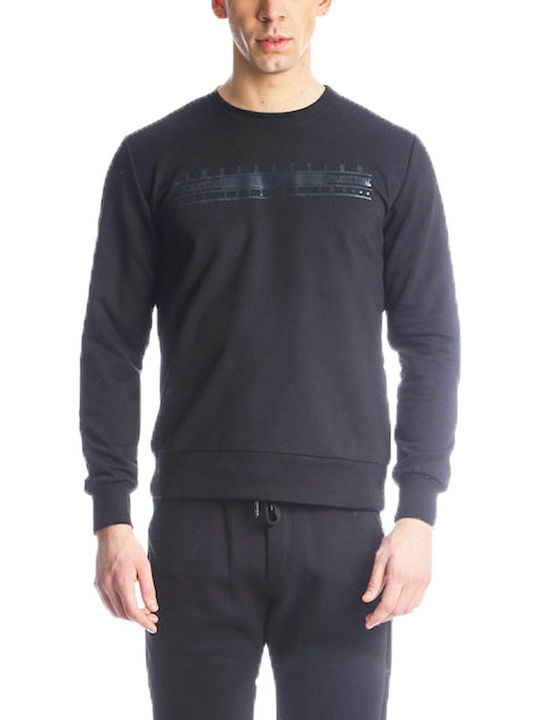 Paco & Co Herren Sweatshirt Schwarz