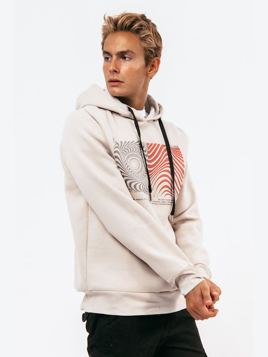 Paco & Co Men's Sweatshirt with Hood Sand