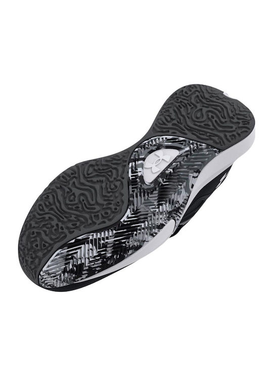 Lockdown 6 High Basketball Shoes Black / White