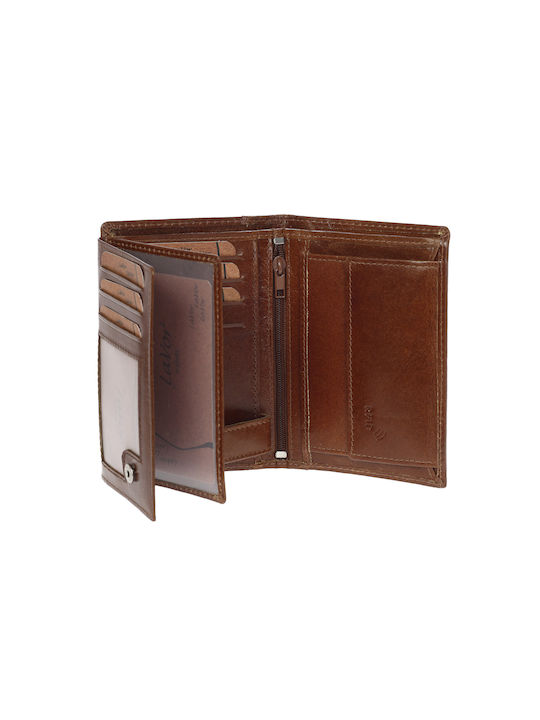 Lavor Men's Leather Wallet with RFID Cognac