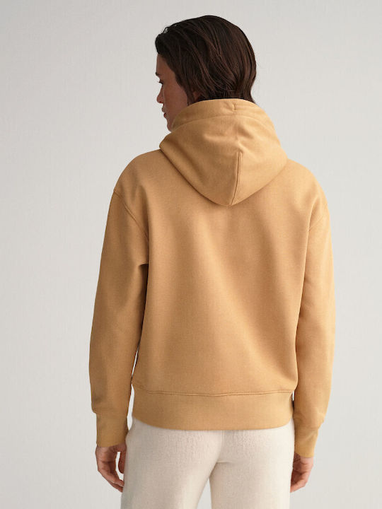 Gant Women's Hooded Sweatshirt Beige