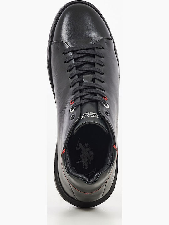 Cryme Leather Black Men's Boots