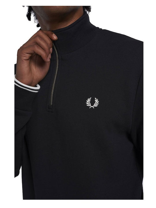 Fred Perry Herren Sweatshirt Schwarz