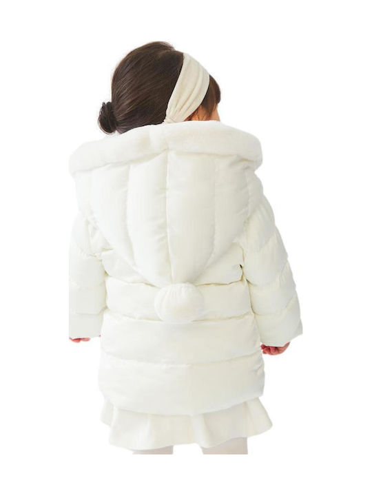 Kids' Fur Short Ecru