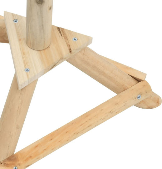 vidaXL Alimentator pentru păsări 37x28x100cm.