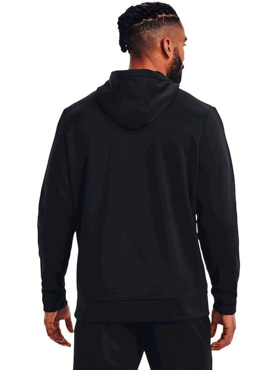Under Armour Men's Sweatshirt with Hood and Pockets Black