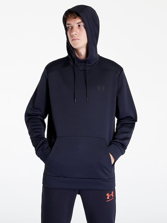 Sweatshirt With Hood Black