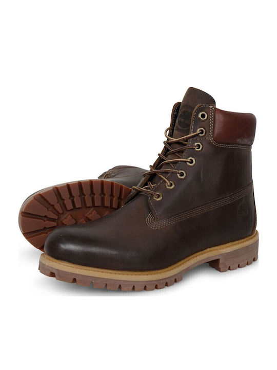 Boots Αnniversary Leather Brown Boots