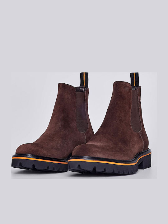 Suede Ghete Chelsea Dark Brown