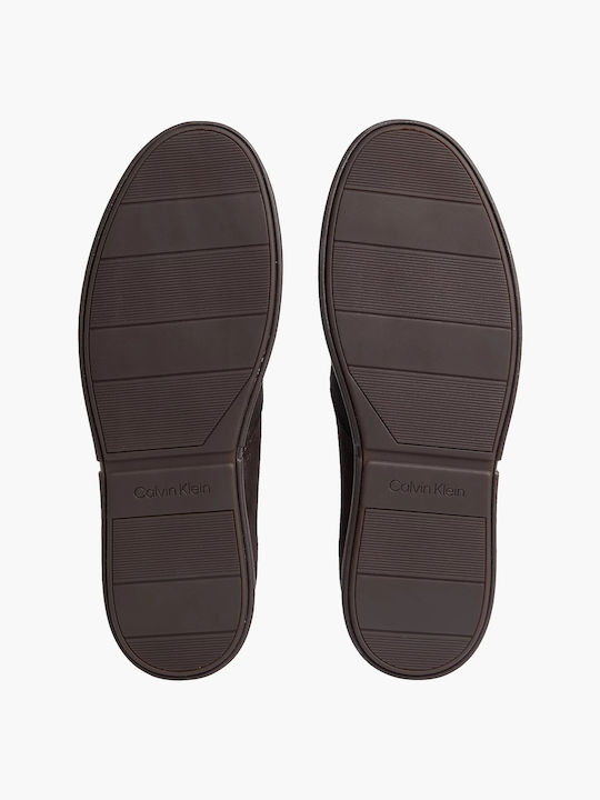 Suede Καφέ Ανδρικά Μποτάκια
