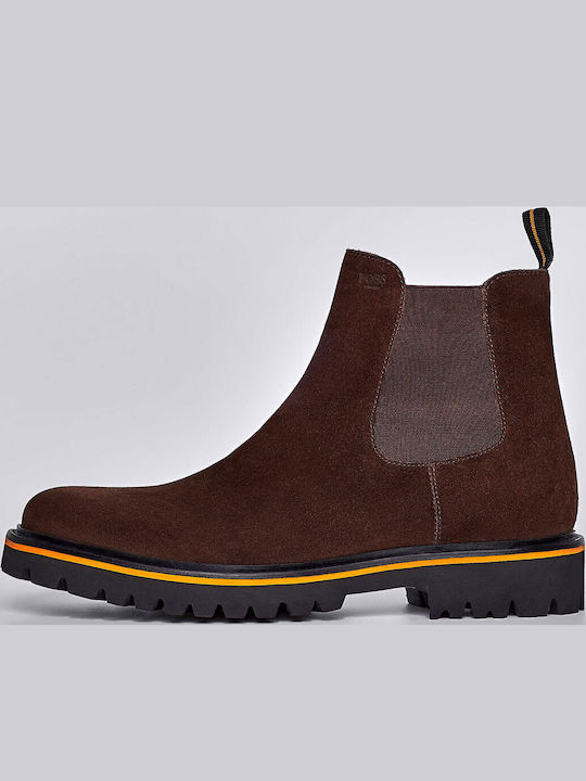 Suede Ghete Chelsea Dark Brown